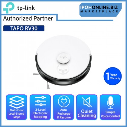 TP-LINK Tapo RV30 LiDAR Navigation Robot Vacuum & Mop